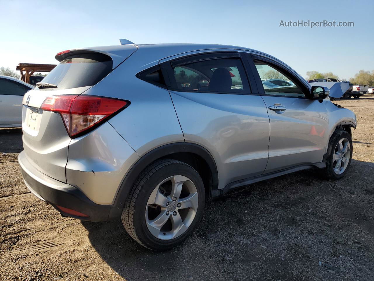 2016 Honda Hr-v Ex Silver vin: 3CZRU5H5XGM739919