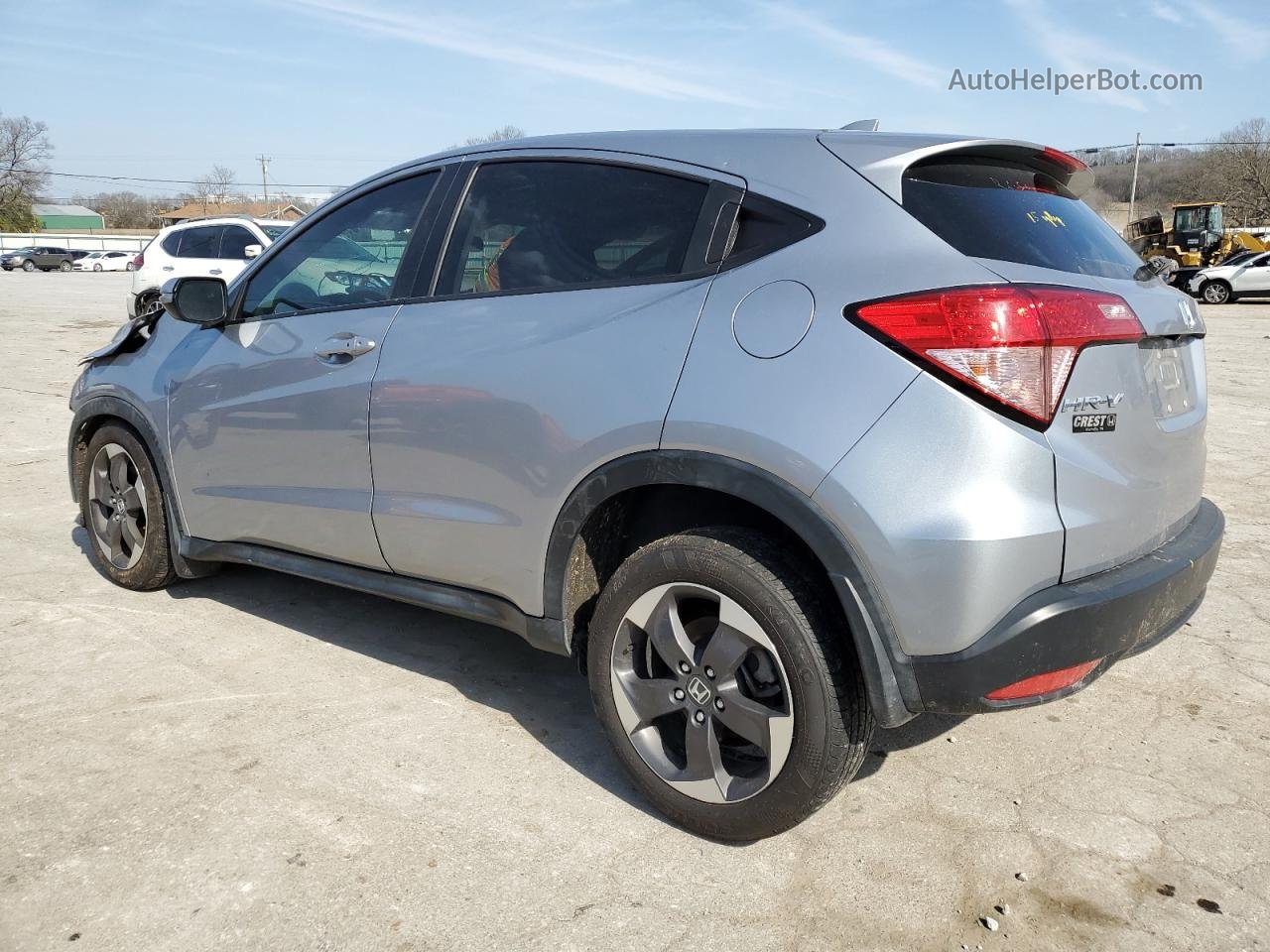 2018 Honda Hr-v Ex Silver vin: 3CZRU5H5XJG704030