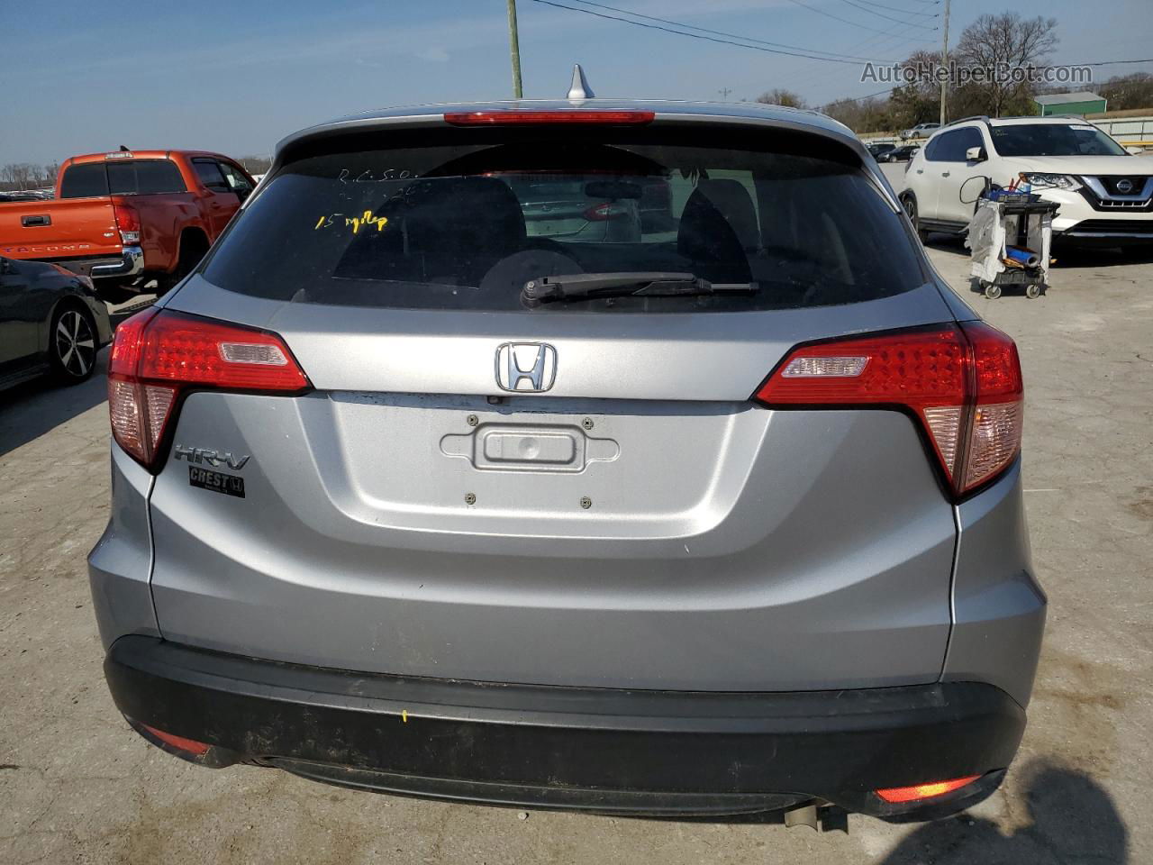 2018 Honda Hr-v Ex Silver vin: 3CZRU5H5XJG704030