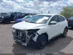 2018 Honda Hr-v Ex White vin: 3CZRU5H5XJM700321