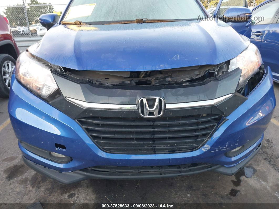 2018 Honda Hr-v Ex Blue vin: 3CZRU5H5XJM707138