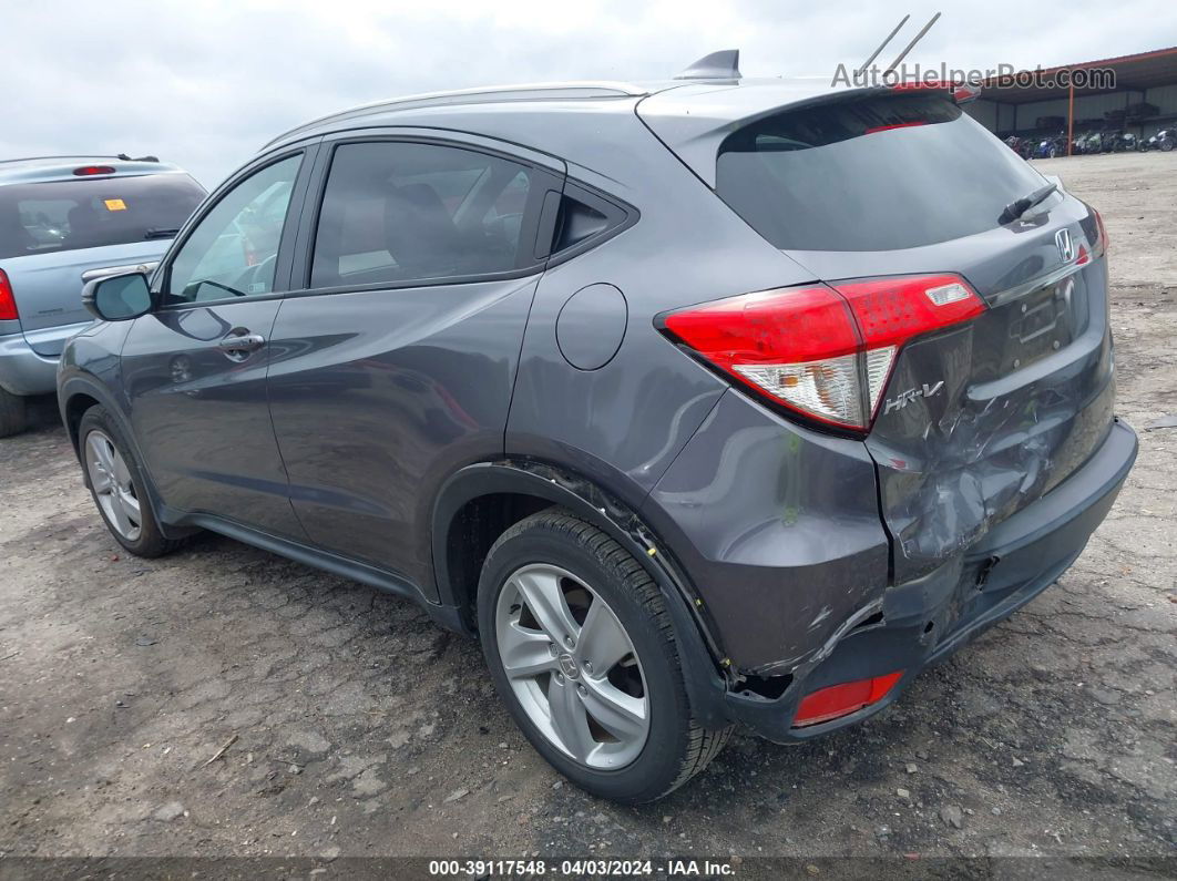 2019 Honda Hr-v Ex Gray vin: 3CZRU5H5XKM702426