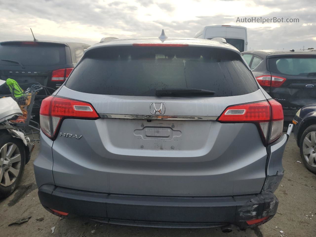 2019 Honda Hr-v Ex Silver vin: 3CZRU5H5XKM716794