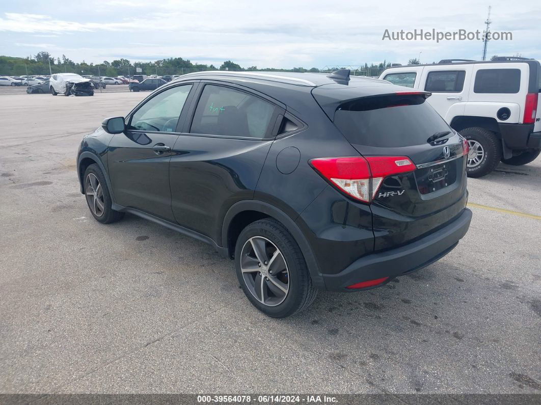 2021 Honda Hr-v 2wd Ex Black vin: 3CZRU5H5XMM711887