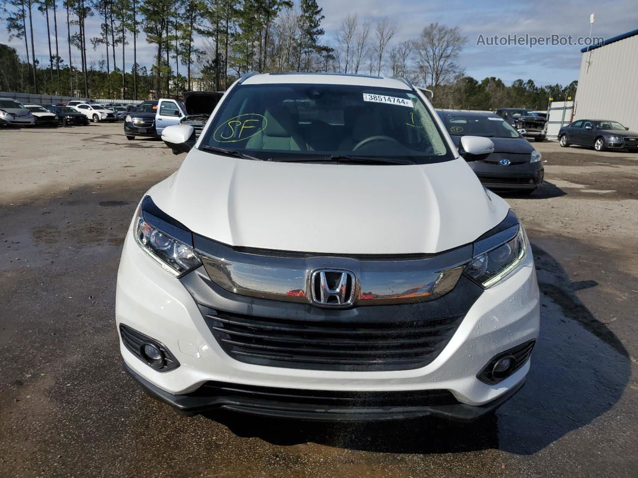 2021 Honda Hr-v Ex White vin: 3CZRU5H5XMM712120