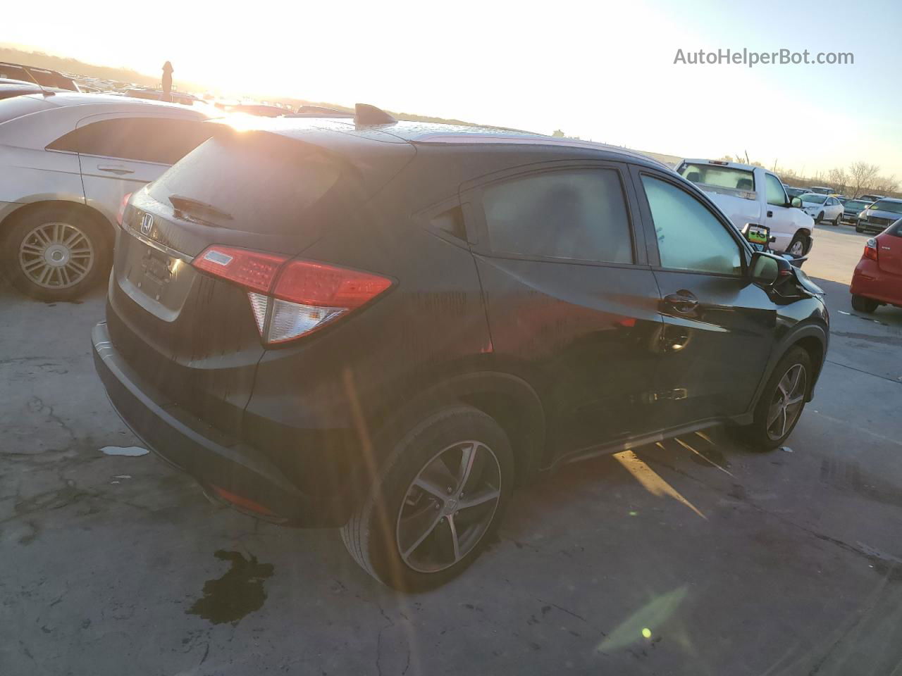 2021 Honda Hr-v Ex Black vin: 3CZRU5H5XMM723313