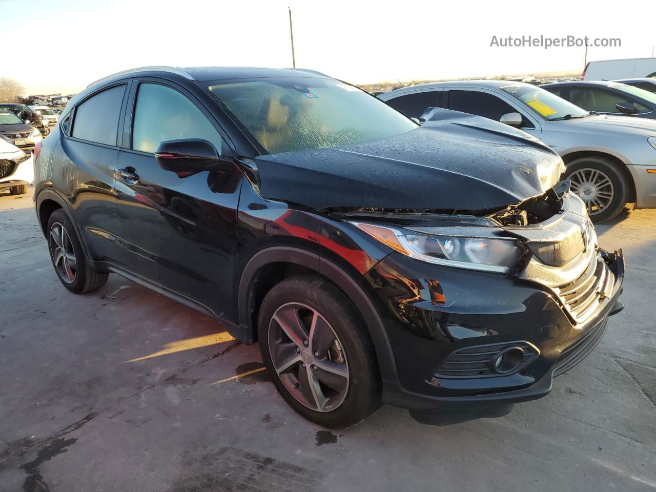 2021 Honda Hr-v Ex Black vin: 3CZRU5H5XMM723313