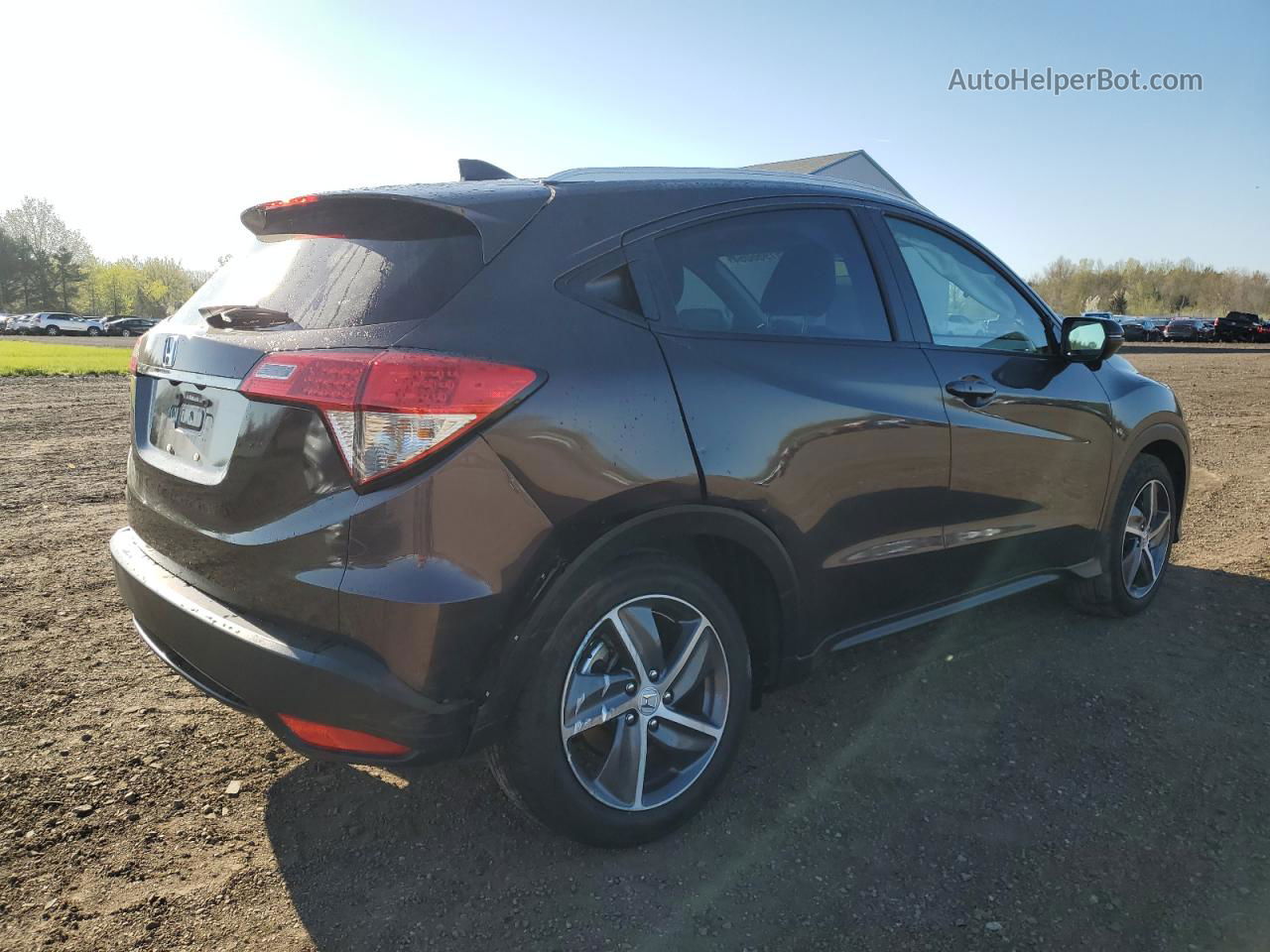 2021 Honda Hr-v Ex Purple vin: 3CZRU5H5XMM727667