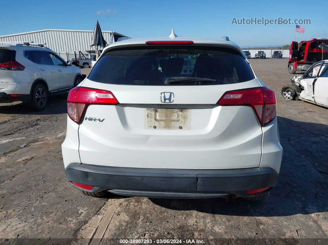 2016 Honda Hr-v Ex-l White vin: 3CZRU5H70GM707336