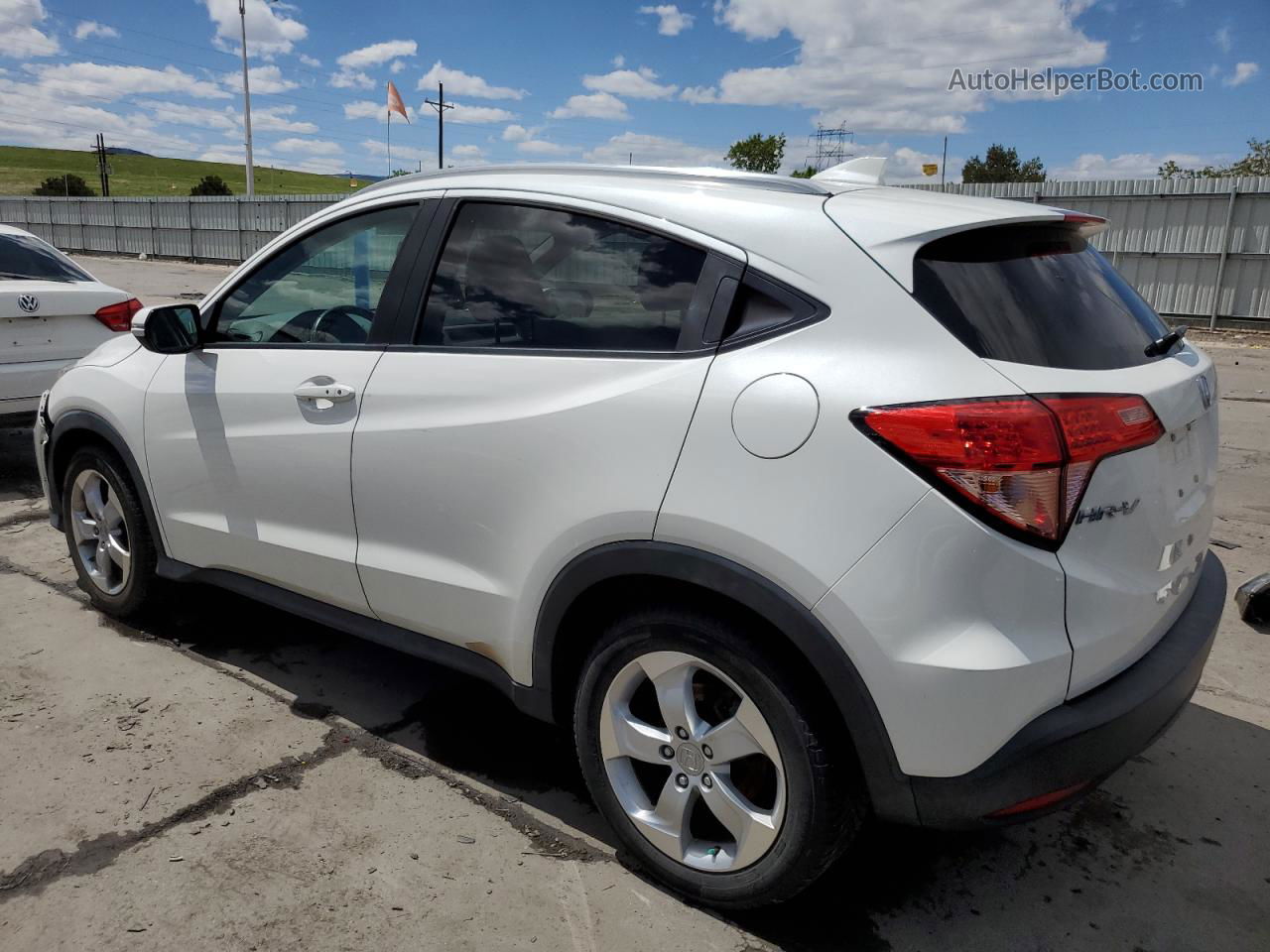 2016 Honda Hr-v Exl White vin: 3CZRU5H70GM708972