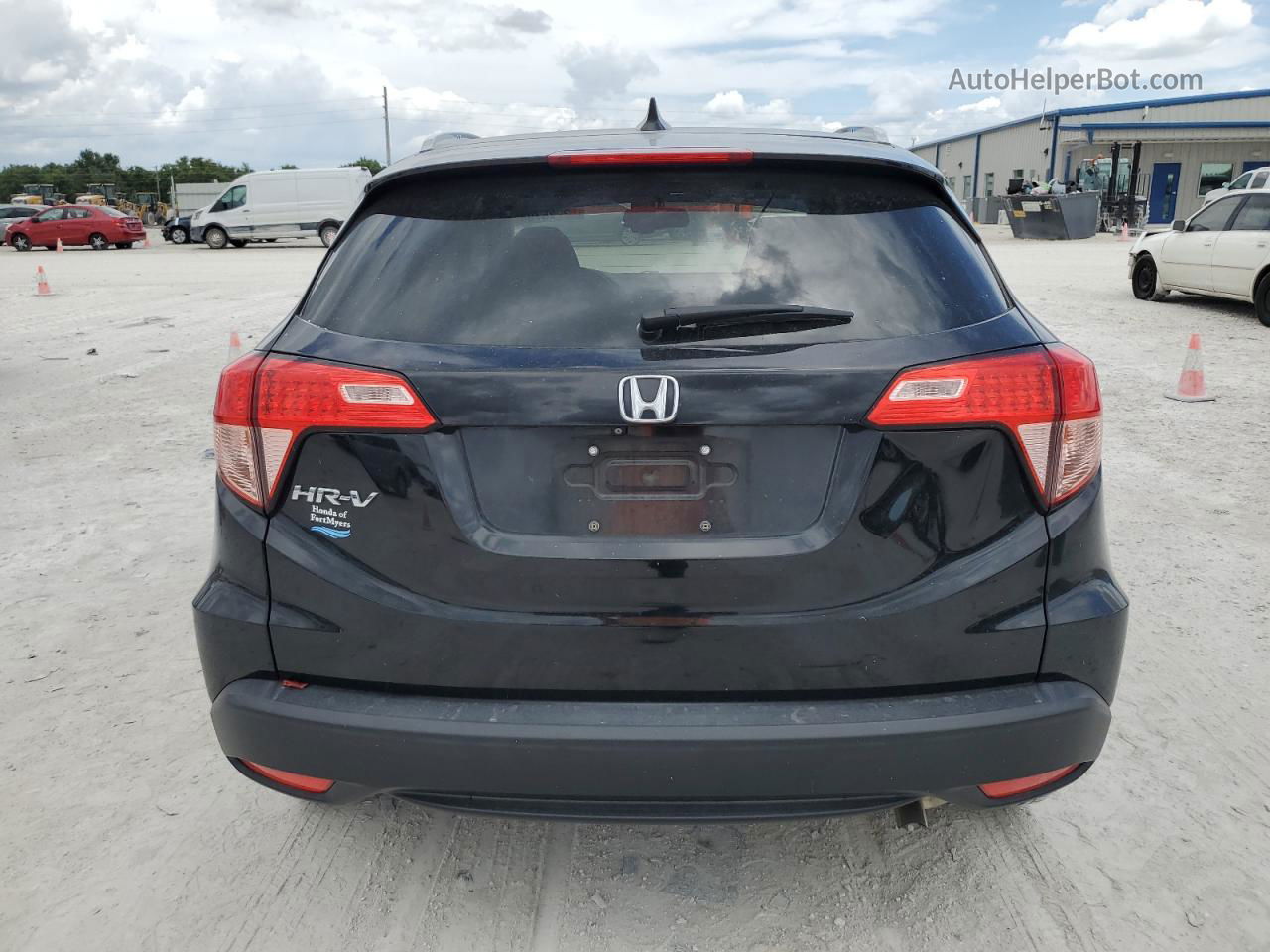 2016 Honda Hr-v Exl Черный vin: 3CZRU5H70GM746900