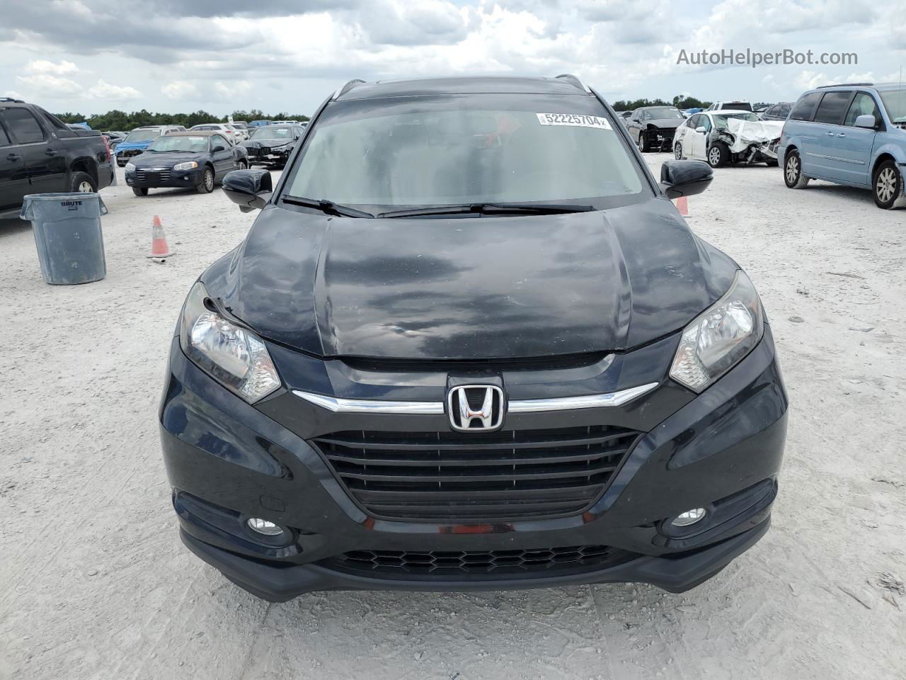 2016 Honda Hr-v Exl Black vin: 3CZRU5H70GM746900