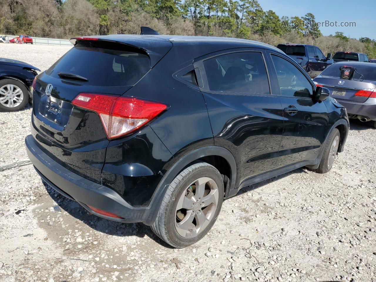 2017 Honda Hr-v Exl Black vin: 3CZRU5H71HM727404