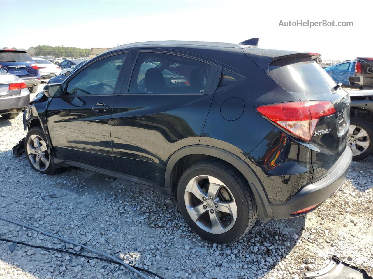 2017 Honda Hr-v Exl Black vin: 3CZRU5H71HM727404