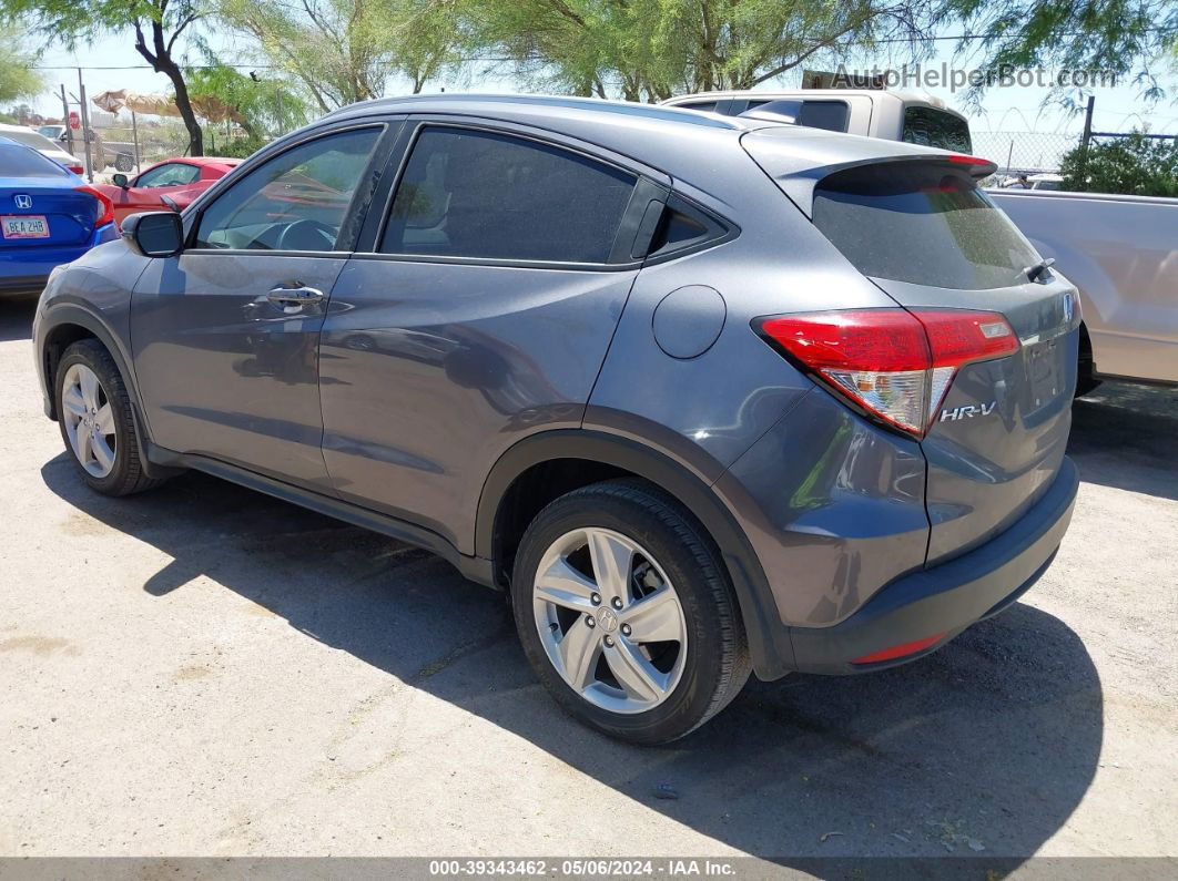 2019 Honda Hr-v Ex-l Gray vin: 3CZRU5H71KM709184