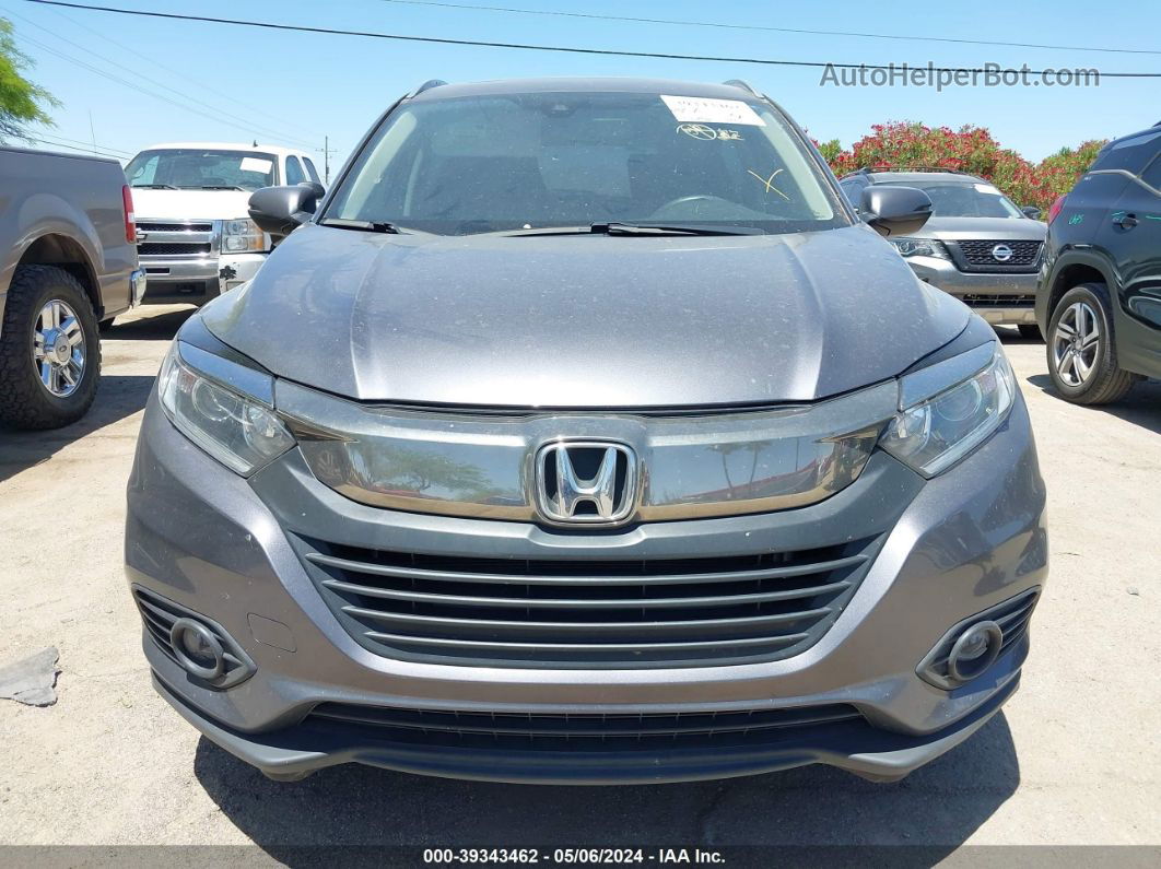 2019 Honda Hr-v Ex-l Gray vin: 3CZRU5H71KM709184