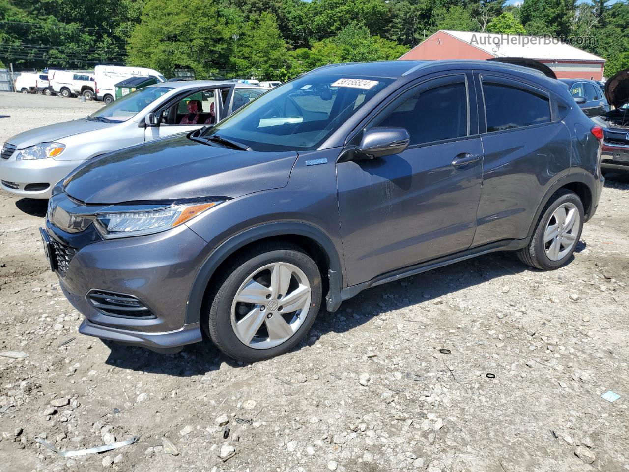 2019 Honda Hr-v Exl Gray vin: 3CZRU5H71KM713994