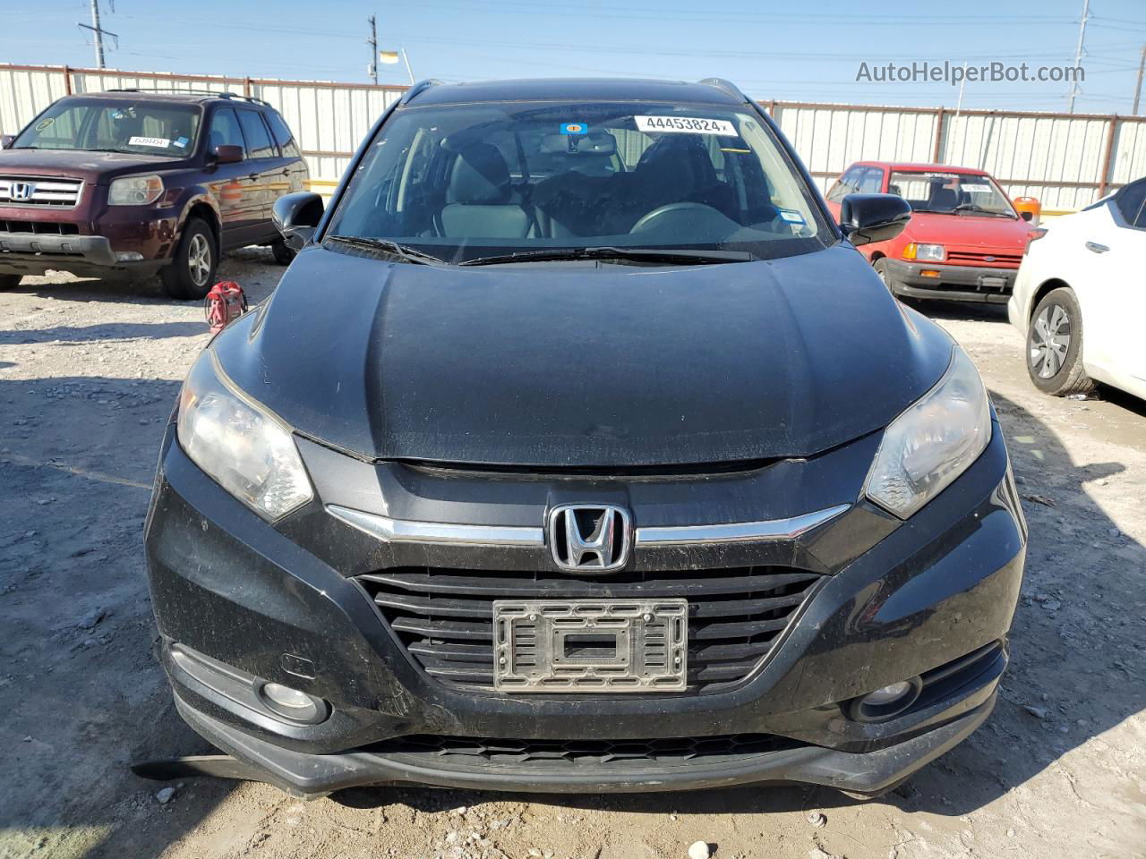 2016 Honda Hr-v Exl Black vin: 3CZRU5H72GM725336