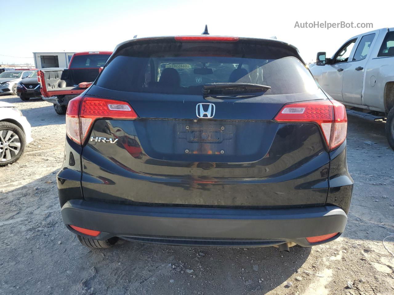 2016 Honda Hr-v Exl Black vin: 3CZRU5H72GM725336