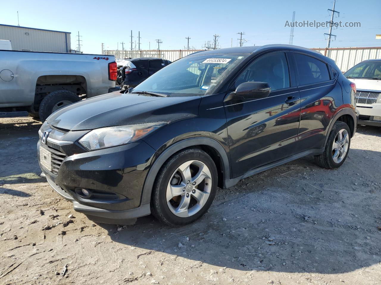 2016 Honda Hr-v Exl Black vin: 3CZRU5H72GM725336