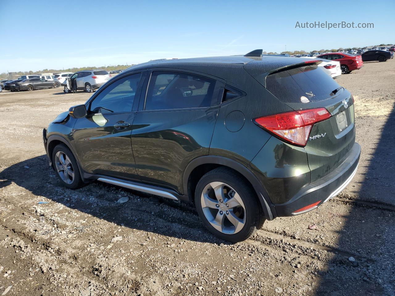 2017 Honda Hr-v Exl Green vin: 3CZRU5H72HM720221