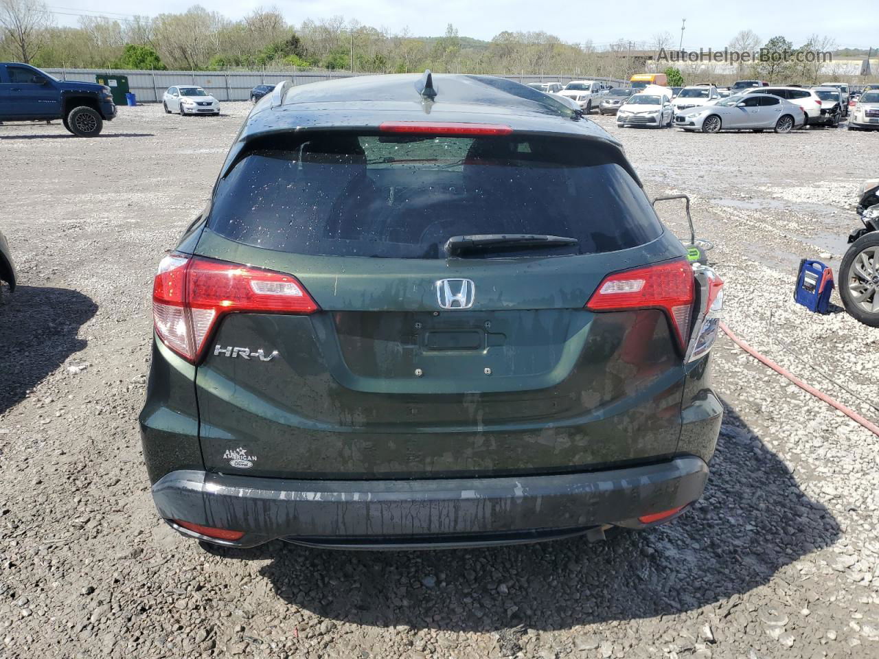 2016 Honda Hr-v Exl Green vin: 3CZRU5H73GM718900