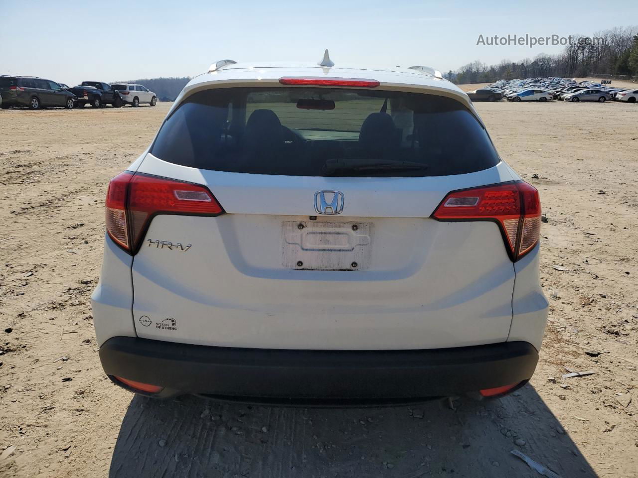 2016 Honda Hr-v Exl White vin: 3CZRU5H73GM722686