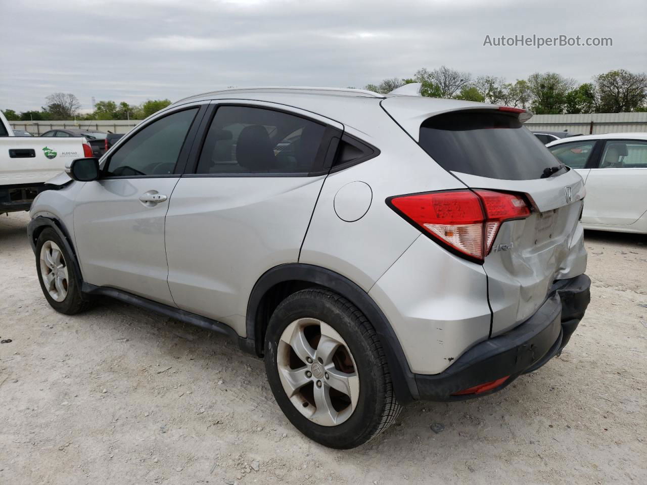 2016 Honda Hr-v Exl Silver vin: 3CZRU5H73GM726883