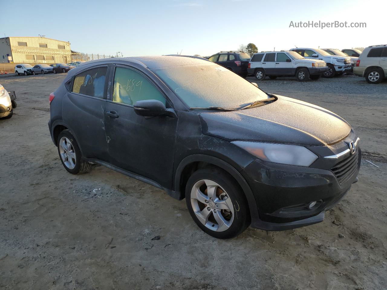 2016 Honda Hr-v Exl Black vin: 3CZRU5H73GM746339