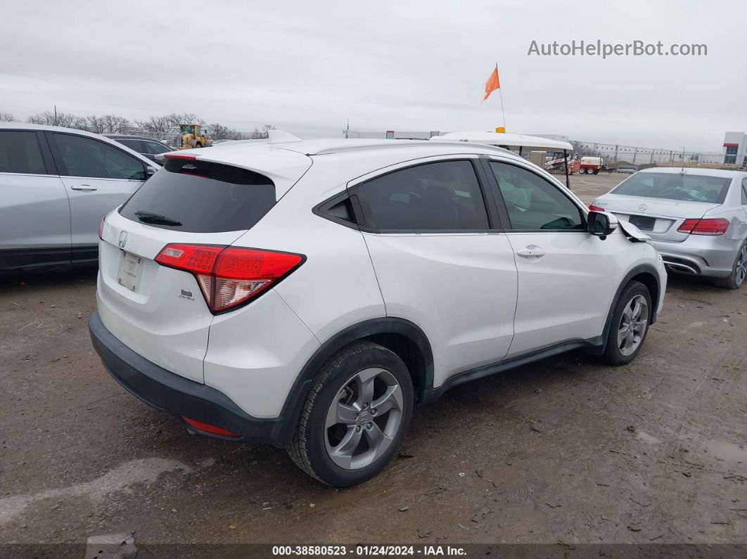 2017 Honda Hr-v Ex-l White vin: 3CZRU5H73HM728196