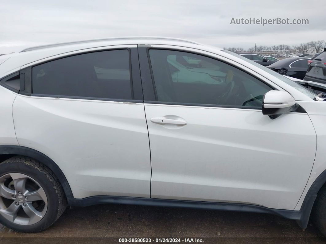 2017 Honda Hr-v Ex-l White vin: 3CZRU5H73HM728196