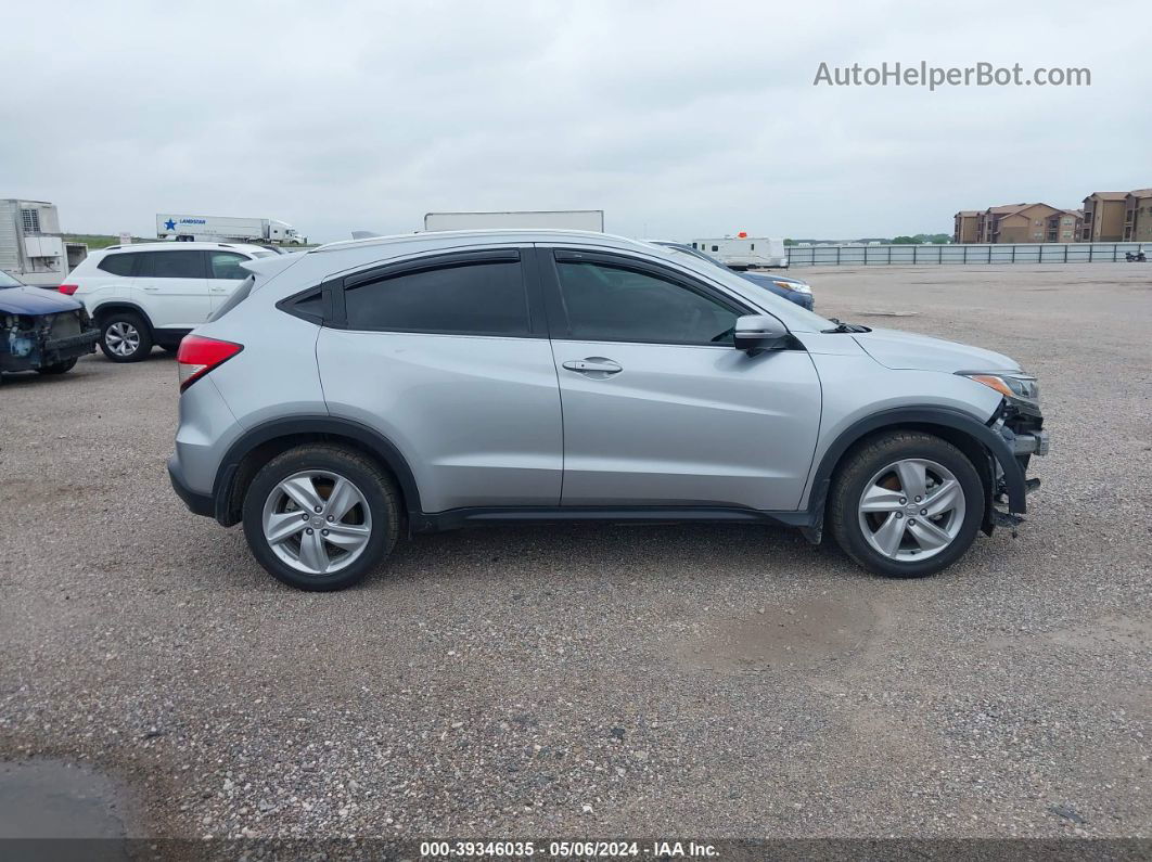 2019 Honda Hr-v Ex-l Silver vin: 3CZRU5H73KM712829