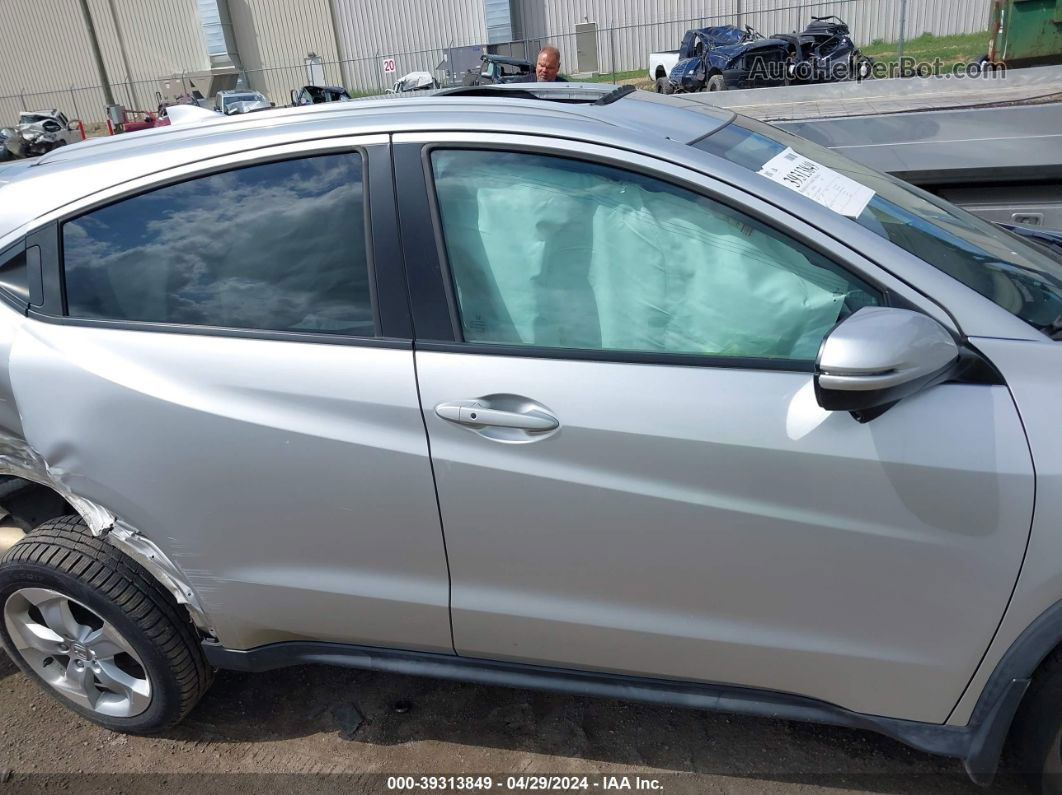 2016 Honda Hr-v Ex-l Silver vin: 3CZRU5H74GM708652