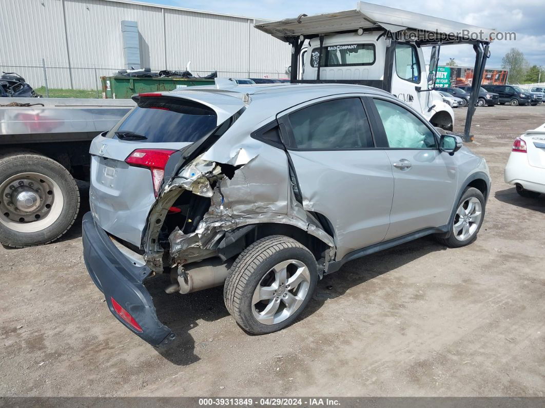 2016 Honda Hr-v Ex-l Silver vin: 3CZRU5H74GM708652