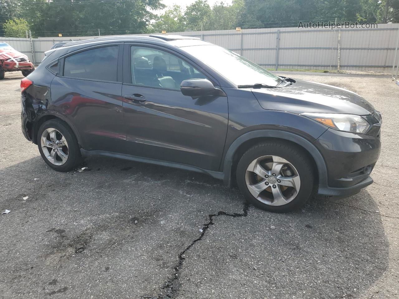 2016 Honda Hr-v Exl Charcoal vin: 3CZRU5H74GM727735