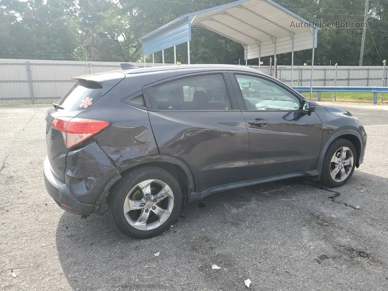 2016 Honda Hr-v Exl Charcoal vin: 3CZRU5H74GM727735