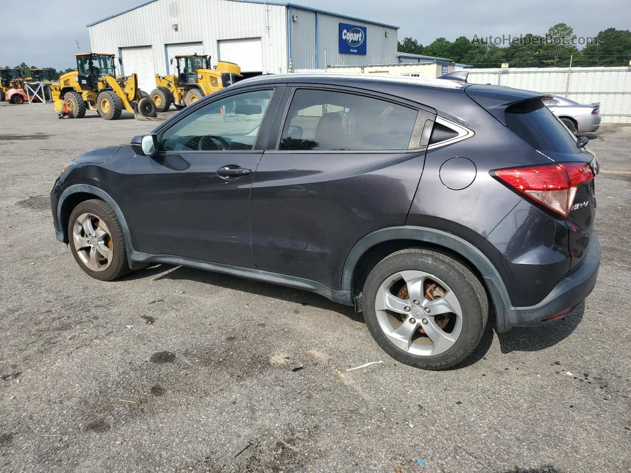 2016 Honda Hr-v Exl Угольный vin: 3CZRU5H74GM727735