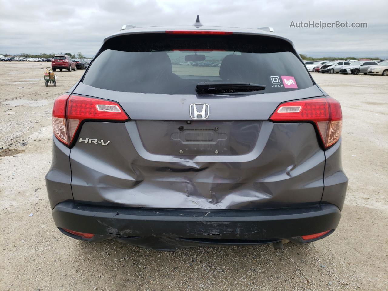 2016 Honda Hr-v Exl Gray vin: 3CZRU5H74GM729825