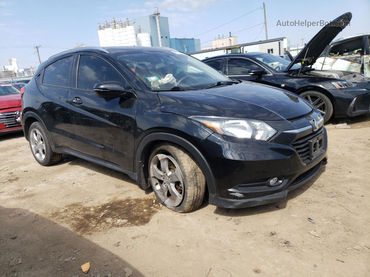 2017 Honda Hr-v Exl Black vin: 3CZRU5H74HM700908