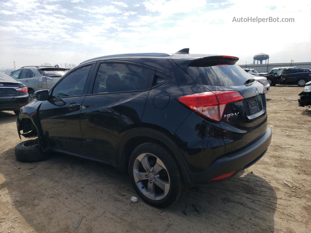 2017 Honda Hr-v Exl Black vin: 3CZRU5H74HM700908