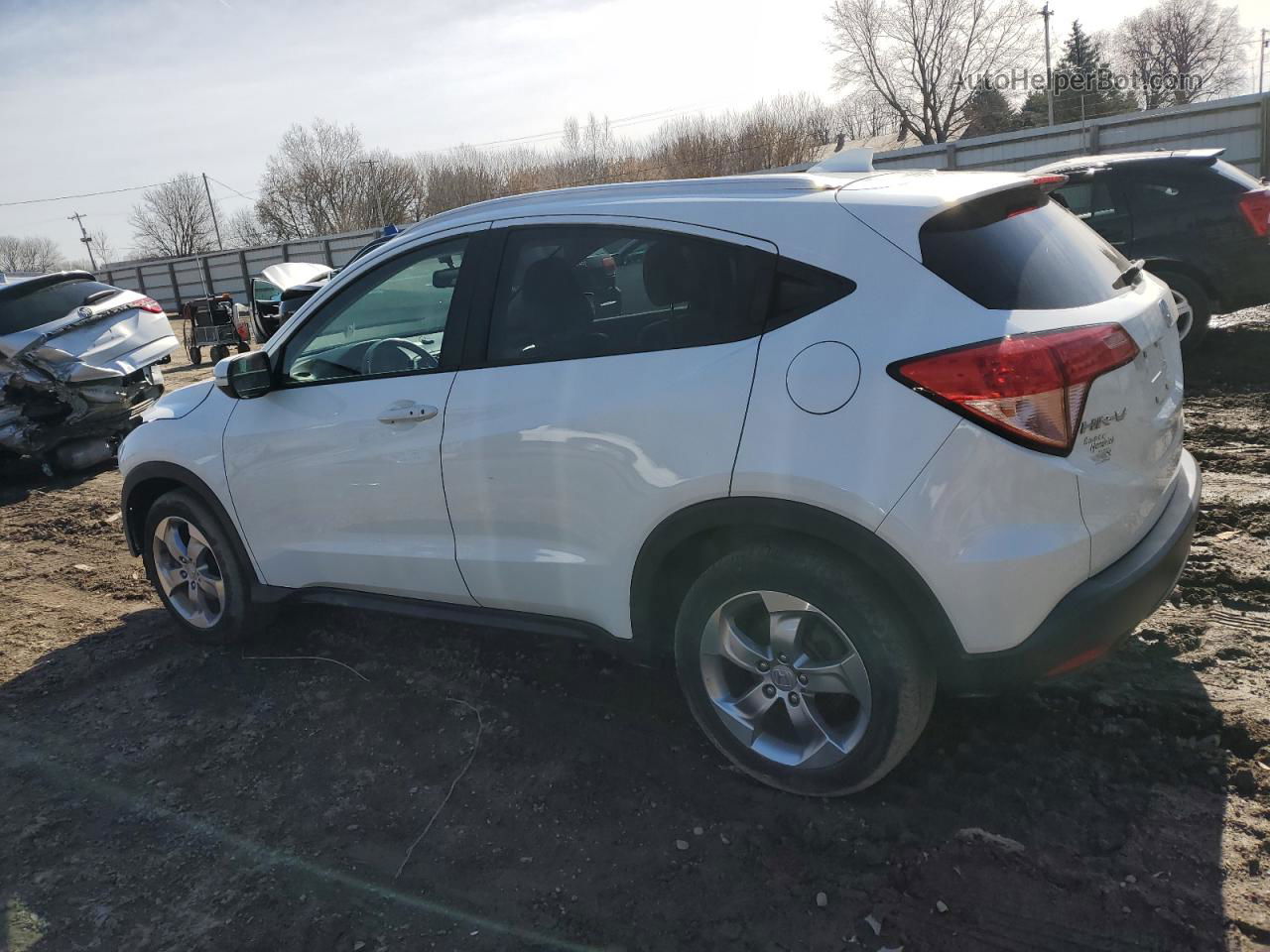 2017 Honda Hr-v Exl White vin: 3CZRU5H74HM709981