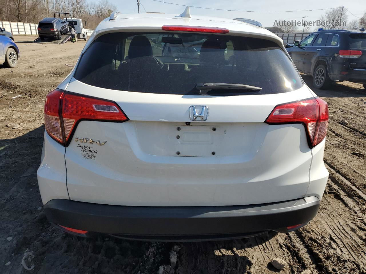 2017 Honda Hr-v Exl White vin: 3CZRU5H74HM709981