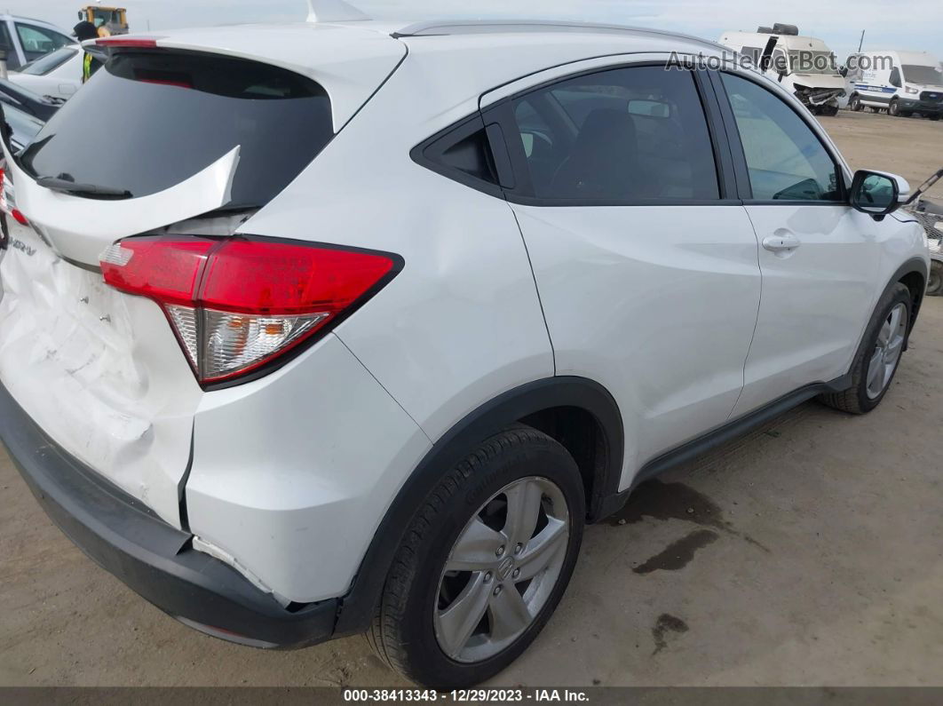 2019 Honda Hr-v Ex-l White vin: 3CZRU5H74KM715884