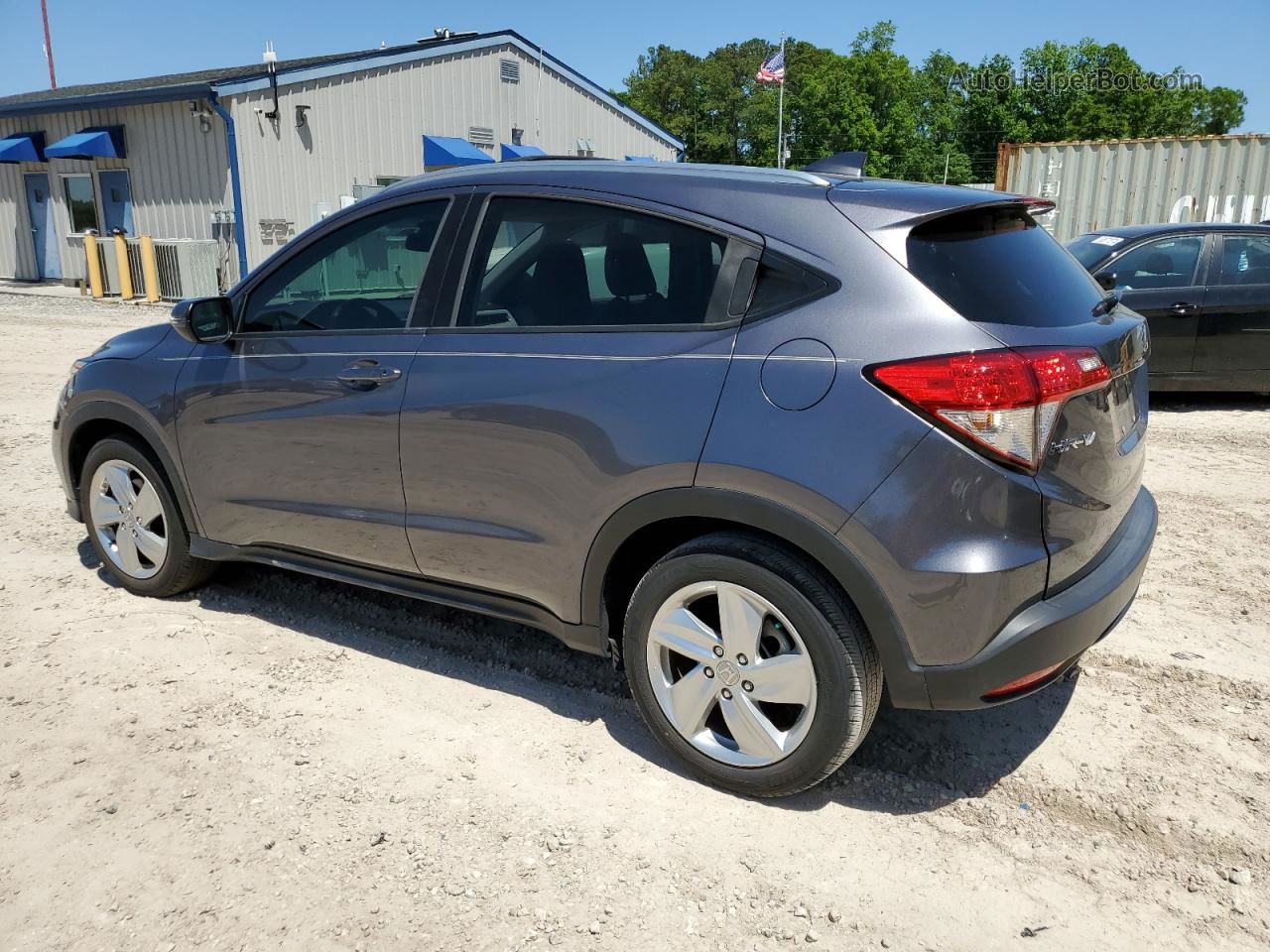 2019 Honda Hr-v Exl Gray vin: 3CZRU5H74KM721944