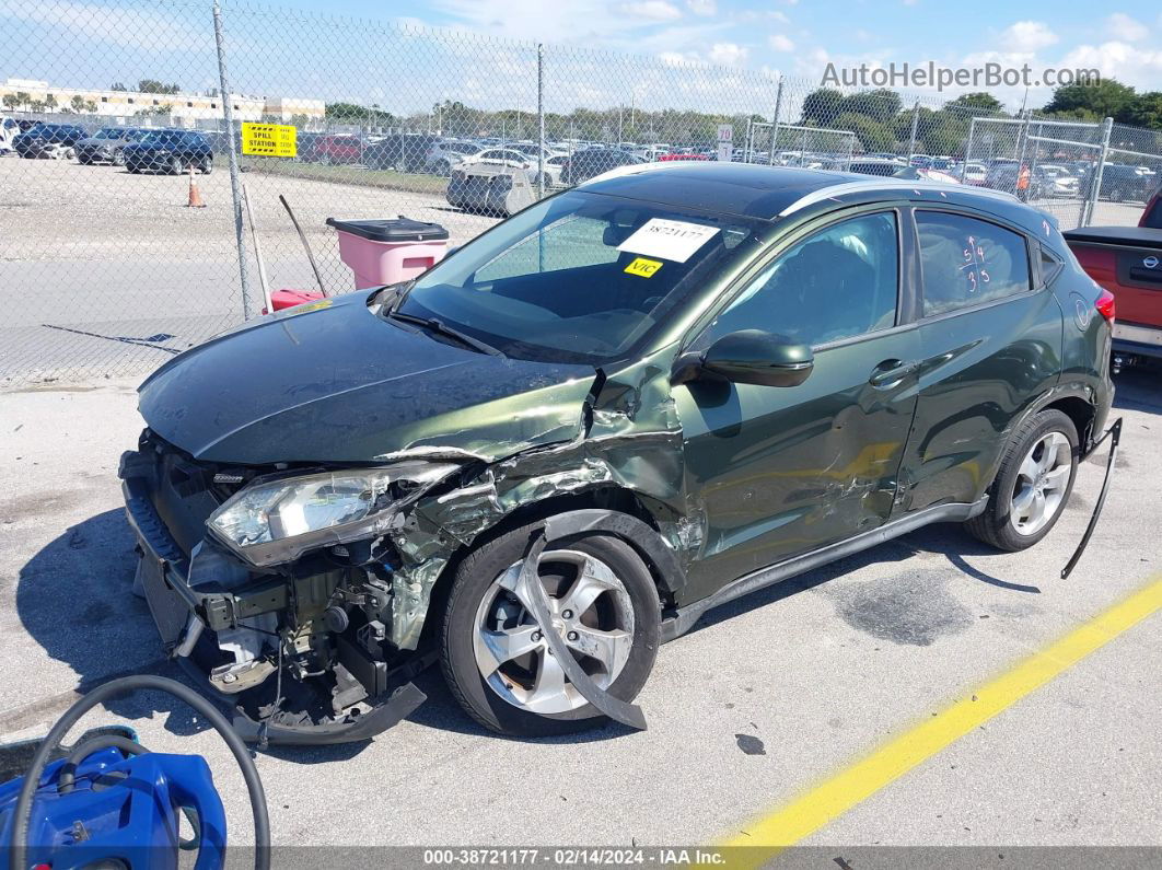 2016 Honda Hr-v Ex-l Green vin: 3CZRU5H75GM731230