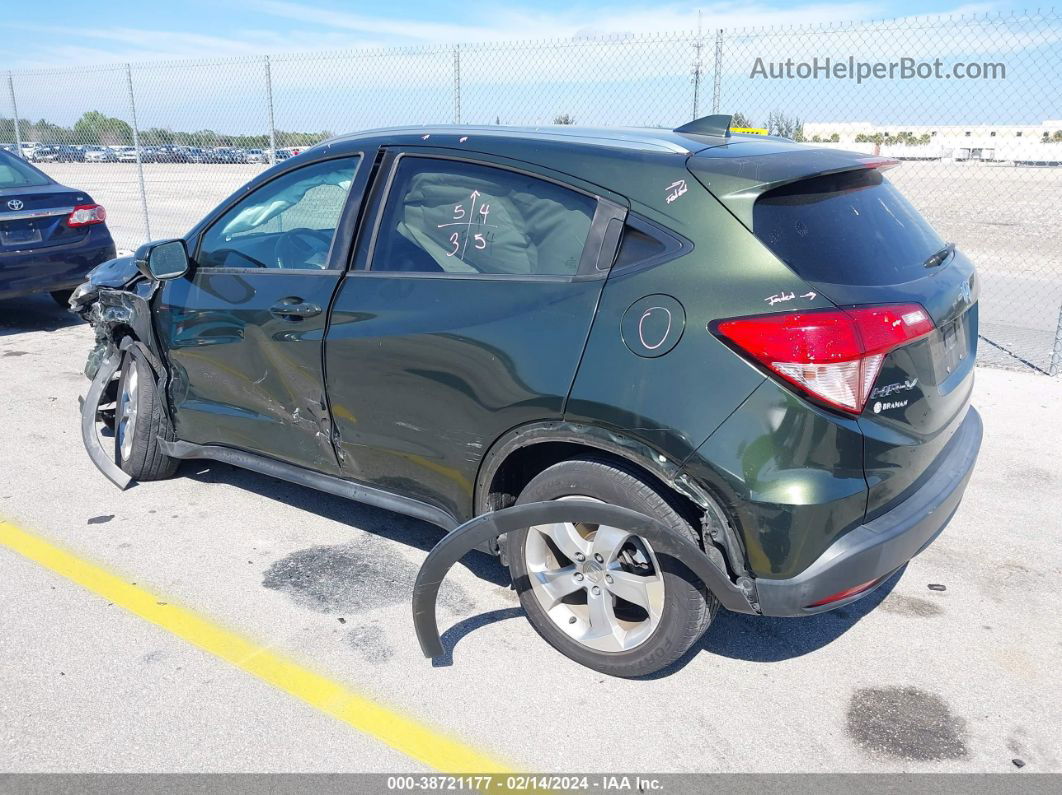 2016 Honda Hr-v Ex-l Green vin: 3CZRU5H75GM731230