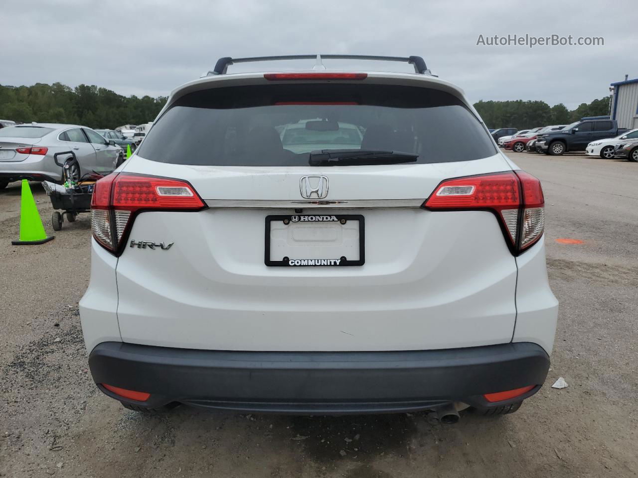 2019 Honda Hr-v Exl White vin: 3CZRU5H75KM715599