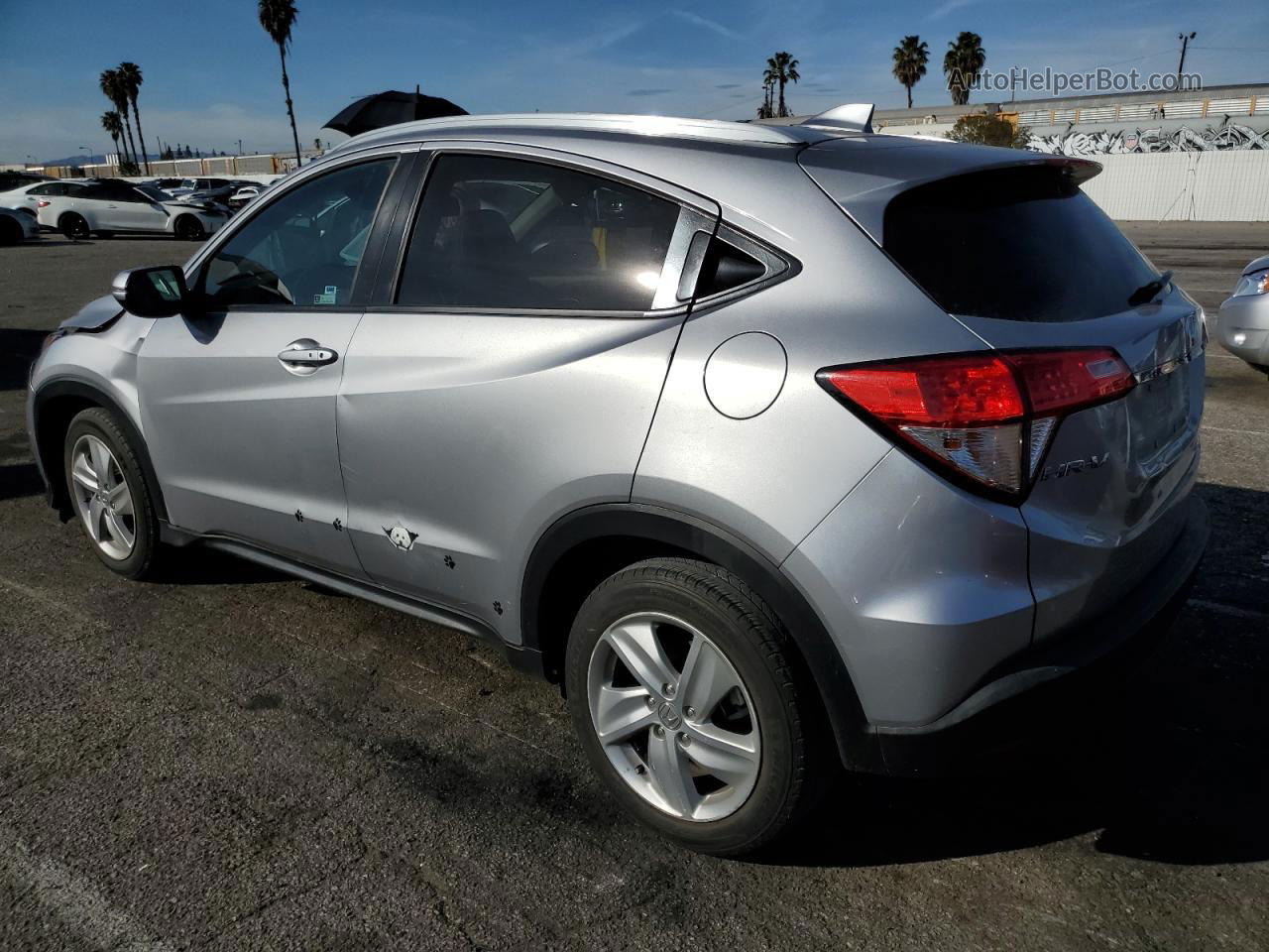 2019 Honda Hr-v Exl Silver vin: 3CZRU5H75KM717742