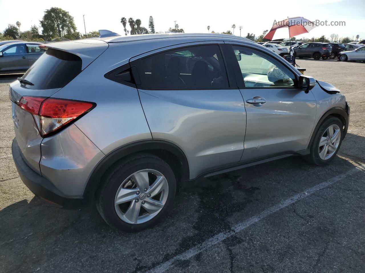 2019 Honda Hr-v Exl Silver vin: 3CZRU5H75KM717742