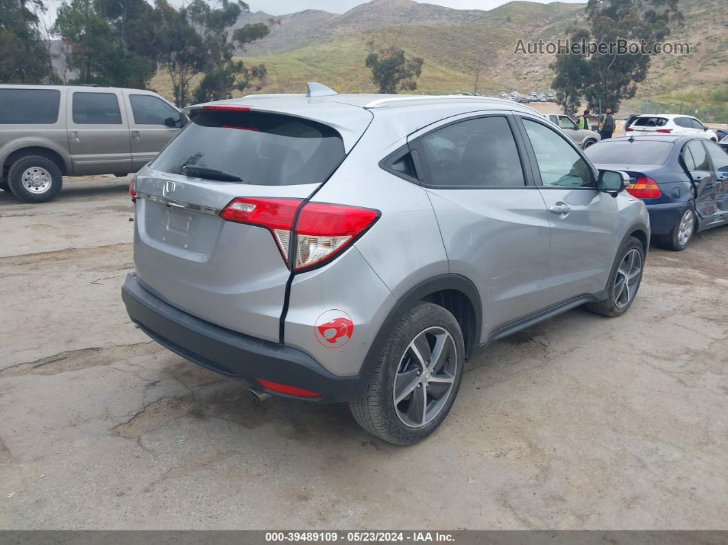 2021 Honda Hr-v 2wd Ex-l Silver vin: 3CZRU5H75MM707666